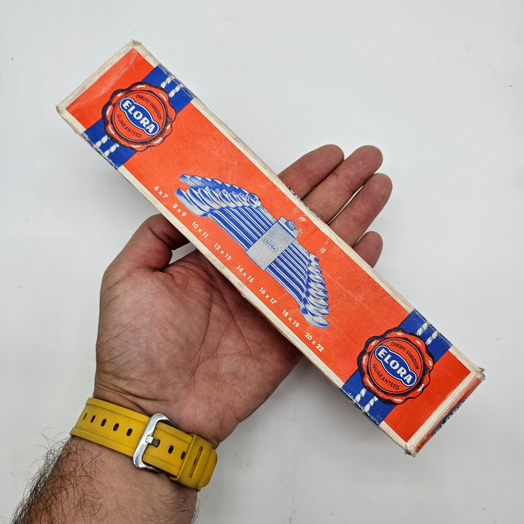 ست آچار دو سر تخت الورا (میلیمتری)